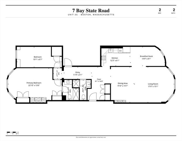 7 Bay State Rd 2C, Boston, MA 02215