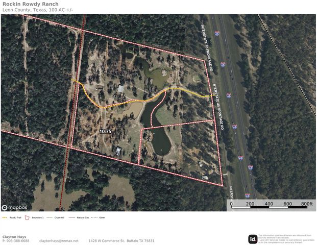 8773 I-45 S, Centerville, TX 75833