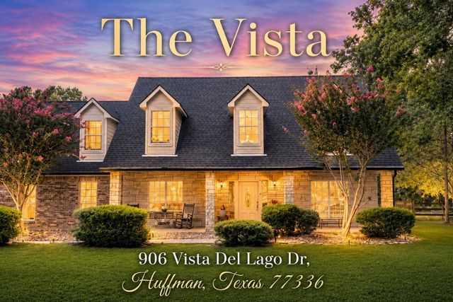 906 Vista Del Lago Drive, Huffman, TX 77336