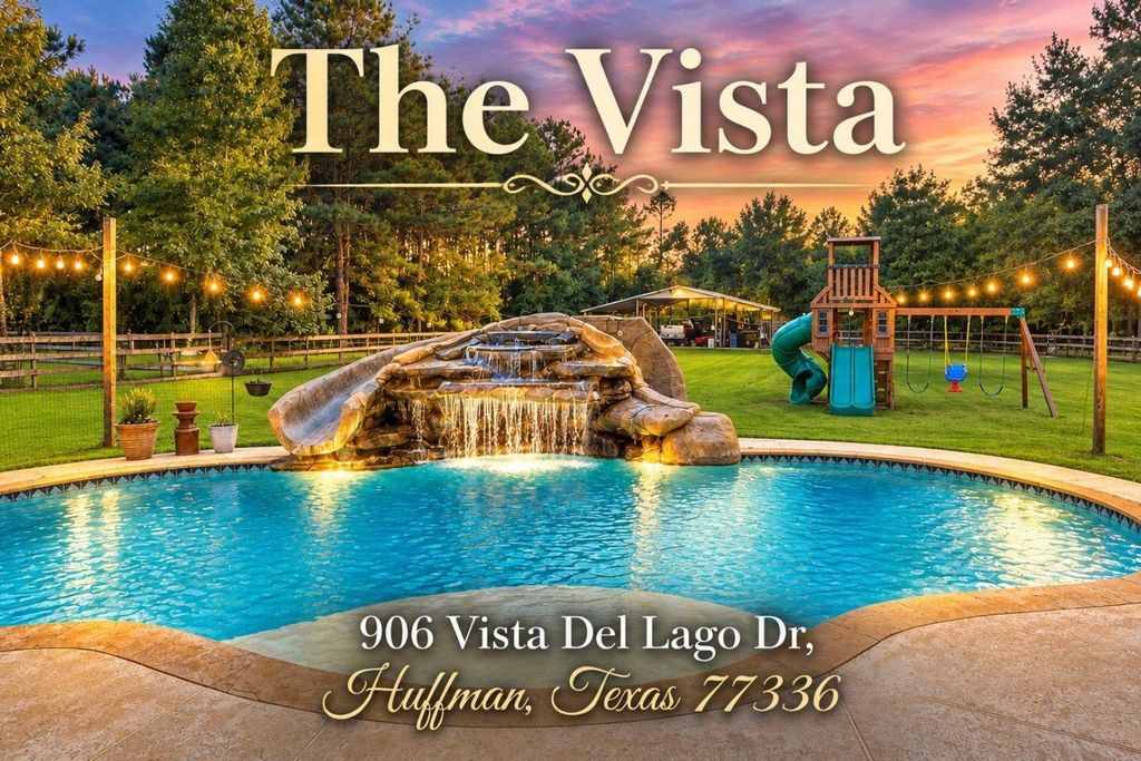 906 Vista Del Lago Drive, Huffman, TX 77336