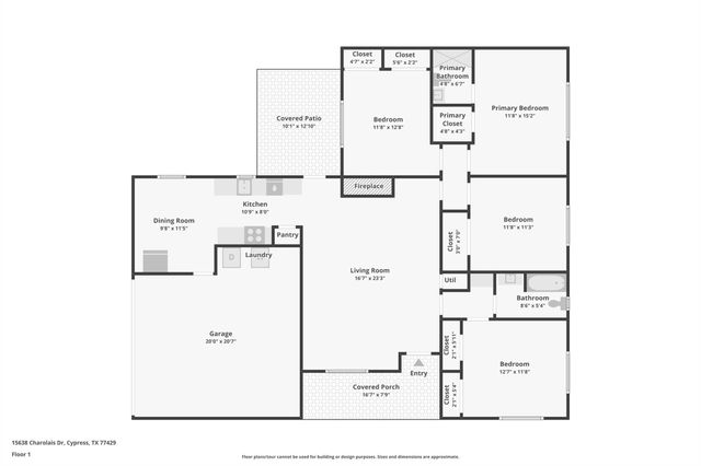 15638 Charolais Drive, Cypress, TX 77429