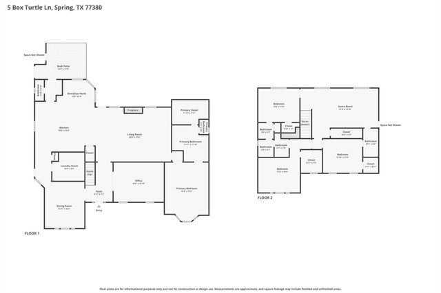 5 Box Turtle Lane, The Woodlands, TX 77380