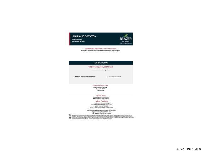 26822 Highland Crest, San Antonio, TX 78260