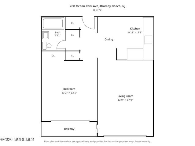 200 Ocean Park Avenue 2K, Bradley Beach, NJ 07720