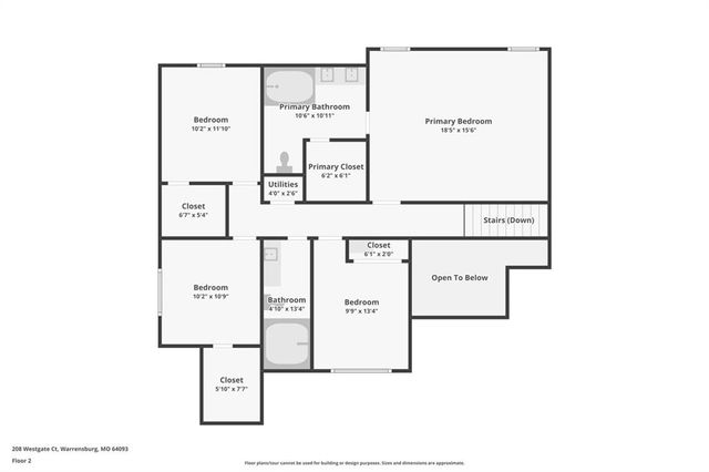 208 Westgate Court, Warrensburg, MO 64093