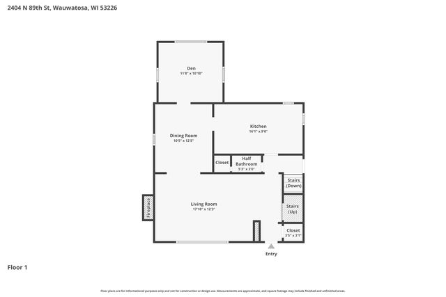 2404 N 89th STREET, Wauwatosa, WI 53226