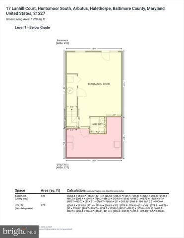 17 LANHILL COURT, Baltimore, MD 21227