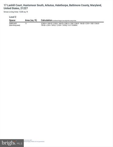 17 LANHILL COURT, Baltimore, MD 21227