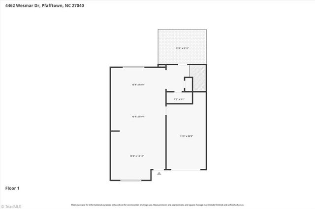 4462 Wesmar Drive, Pfafftown, NC 27040