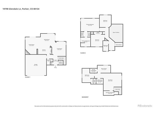 19798 Glendale Ln, Parker, CO 80134