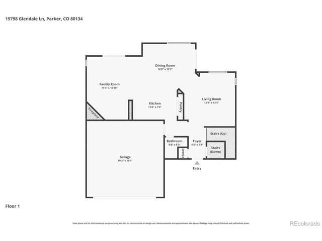 19798 Glendale Ln, Parker, CO 80134