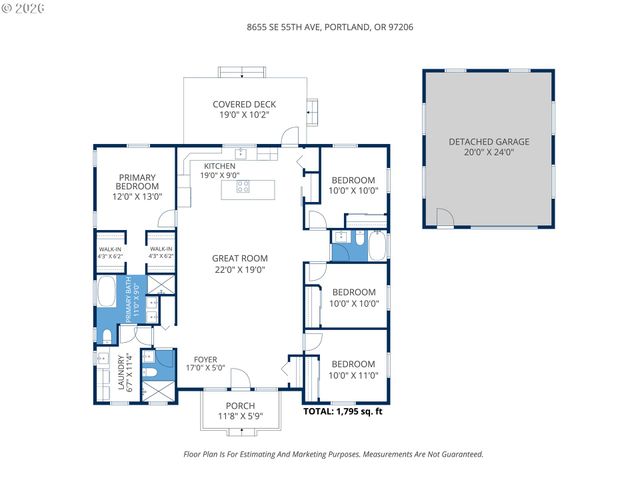 8655 Se 55TH Ave, Portland, OR 97206