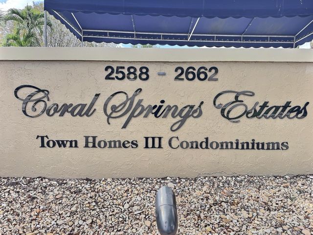 2652 Riverside Drive, Coral Springs, FL 33065