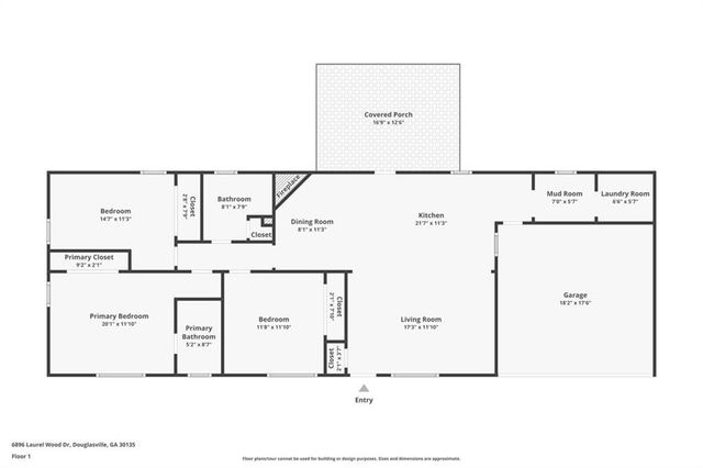 6896 LAURELWOOD Drive, Douglasville, GA 30135
