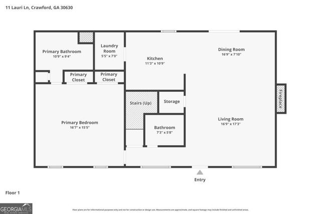 11 Lauri Lane, Crawford, GA 30630