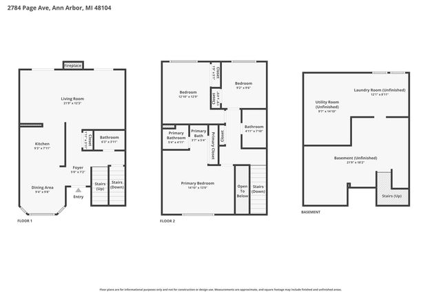 2784 Page Avenue, Ann Arbor, MI 48104