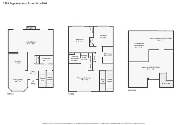 2784 Page Avenue, Ann Arbor, MI 48104