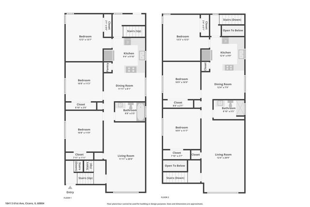 1841 S 61ST Court, Cicero, IL 60804