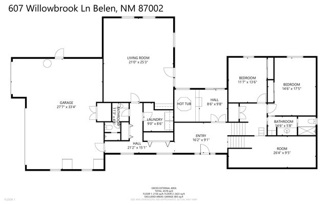 607 Willowbrook Lane, Belen, NM 87002