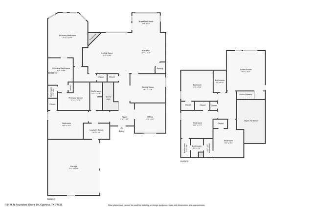 12118 N Founders Shore Drive, Cypress, TX 77433