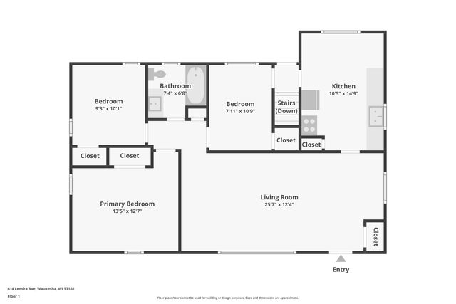 614 Lemira AVENUE, Waukesha, WI 53188
