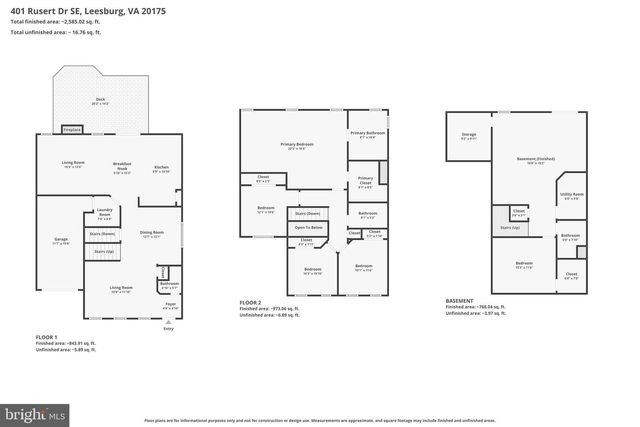 401 RUSERT DR SE, Leesburg, VA 20175