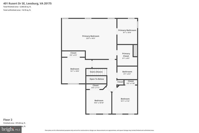 401 RUSERT DR SE, Leesburg, VA 20175