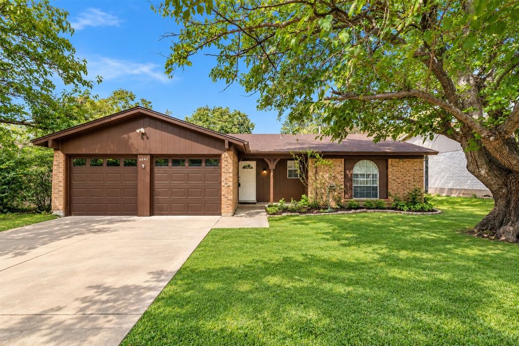 6645 Harrison Way, Watauga, TX 76148 — exterior