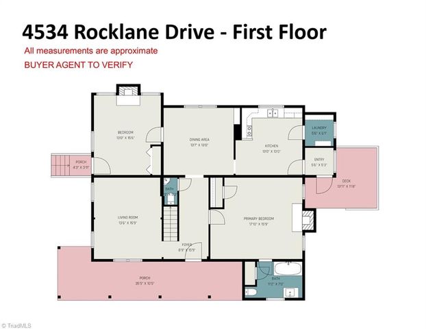 4534 Rocklane Drive, Walkertown, NC 27051