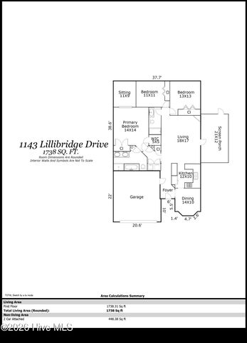 1143 Lillibridge Drive, Leland, NC 28451