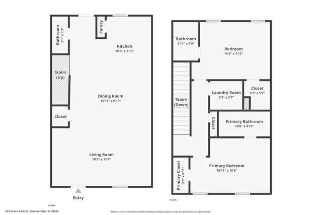 523 Green Fern Drive, Summerville, SC 29483