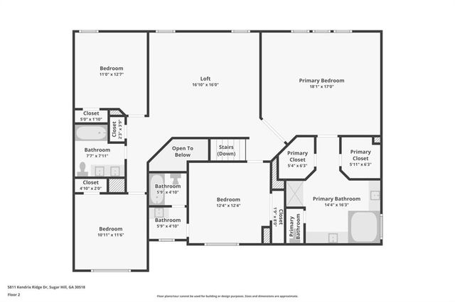 5811 Kendrix Ridge Drive, Sugar Hill, GA 30518