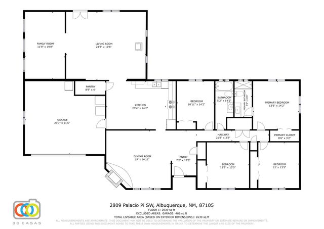 2809 PALACIO Place SW, Albuquerque, NM 87105