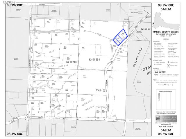 4665 CROISAN CREEK Rd, Salem, OR 97302