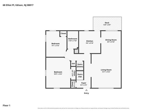 68 Elliot Place, Edison, NJ 08817