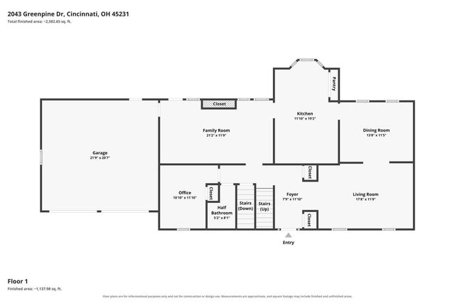 2043 Greenpine Drive, Springfield Twp., OH 45231