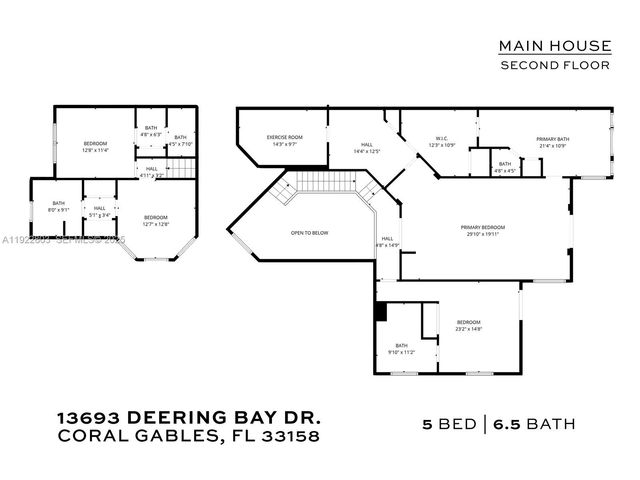 13693 Deering Bay Dr, Coral Gables, FL 33158