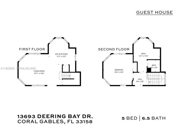 13693 Deering Bay Dr, Coral Gables, FL 33158