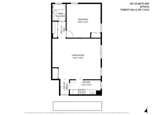 10533 66th Ave Apt 1G, New York City, NY 11375