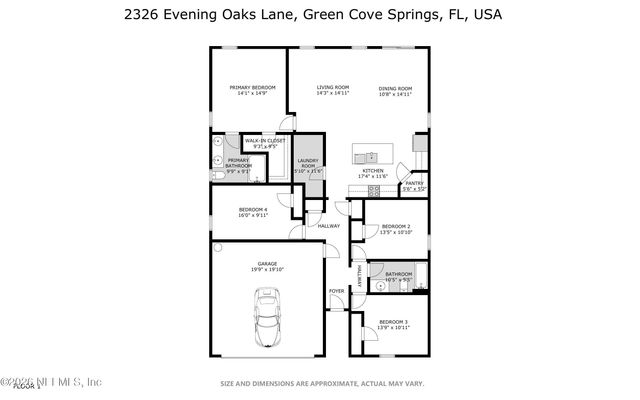2326 EVENING OAKS Lane, Green Cove Springs, FL 32043