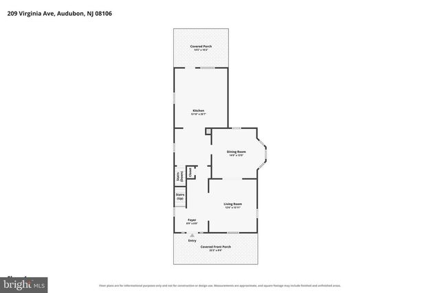 209 VIRGINIA AVE, Audubon, NJ 08106