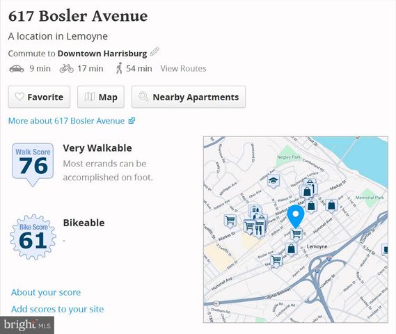 617 BOSLER AVE, Lemoyne, PA 17043