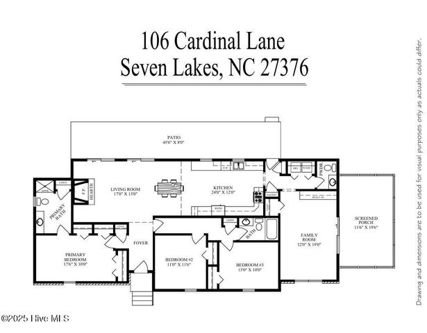 106 Cardinal Lane, West End, NC 27376