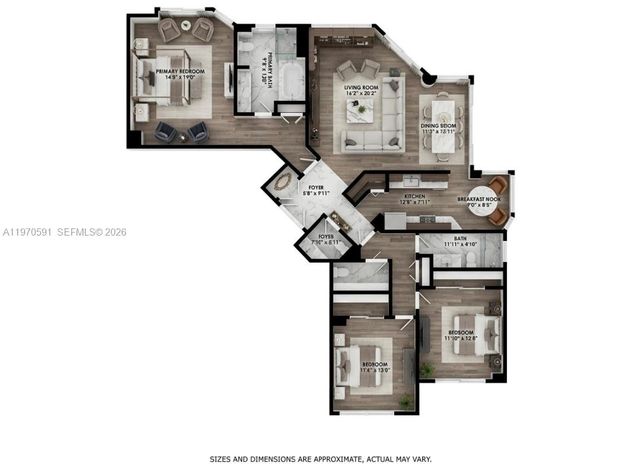 1000 E Island Blvd 1004, Aventura, FL 33160