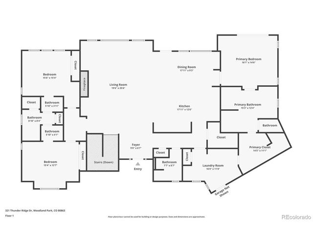 321 Thunder Ridge Dr, Woodland Park, CO 80863