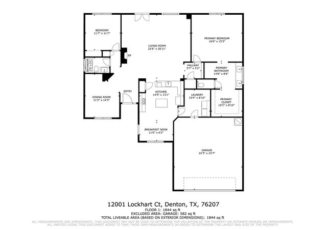 12001 Lockhart Court, Denton, TX 76207