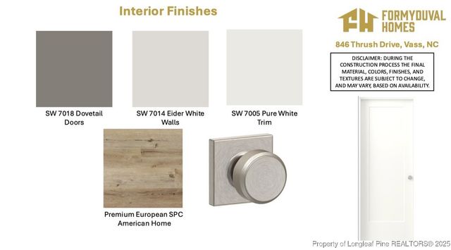 846 Thrush Drive, Vass, NC 28394