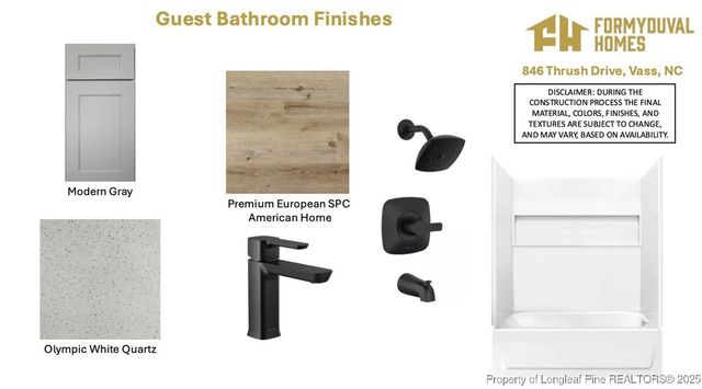 846 Thrush Drive, Vass, NC 28394