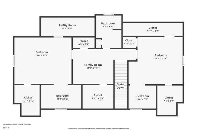 9410 Fieldcrest Drive, Dallas, TX 75238