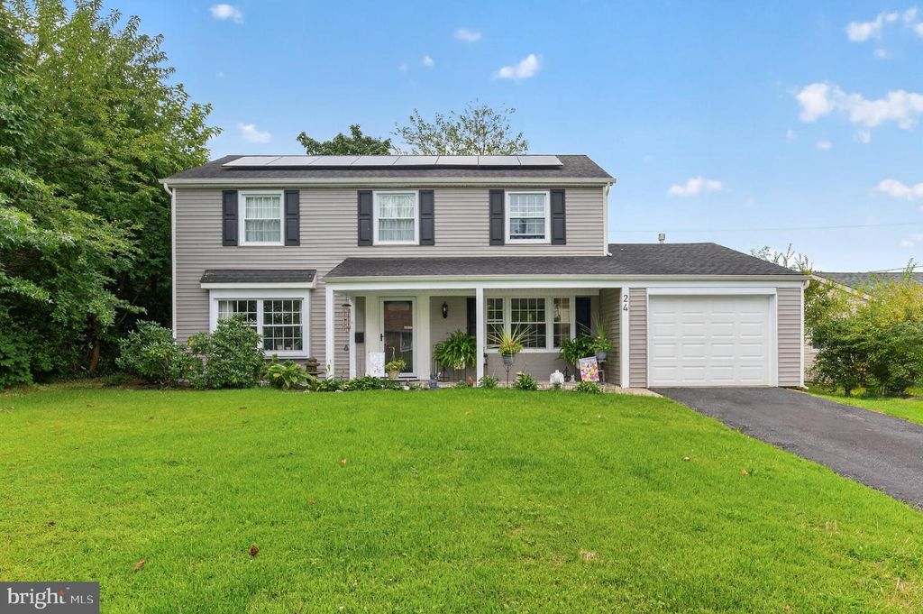 24 PEACHFIELD LN, Willingboro, NJ 08046 — exterior